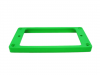 Ramka humbuckera płaska, skośna 7/9mm green fluorescent